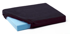 black velour slipcover for SunMate and Pudgee cushions
